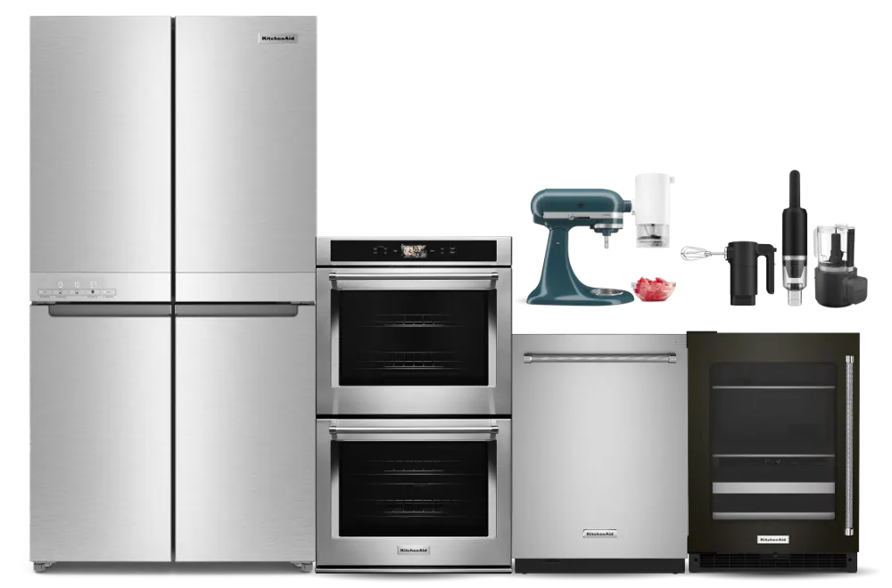 KitchenAid professional kitchen appliances with iconic heritage design